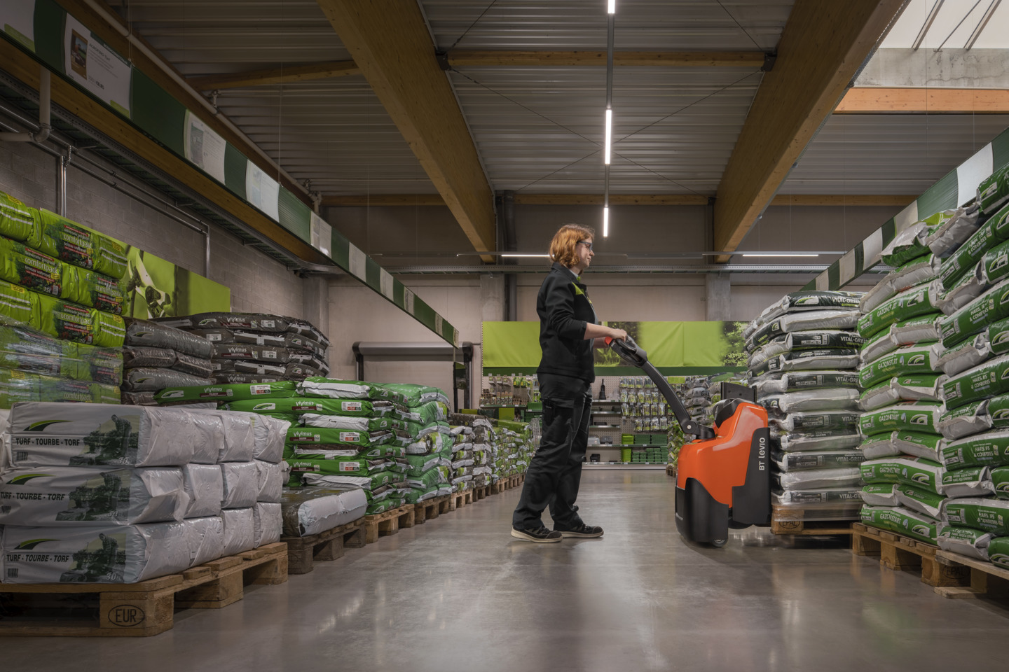 Elektrische pallettruck