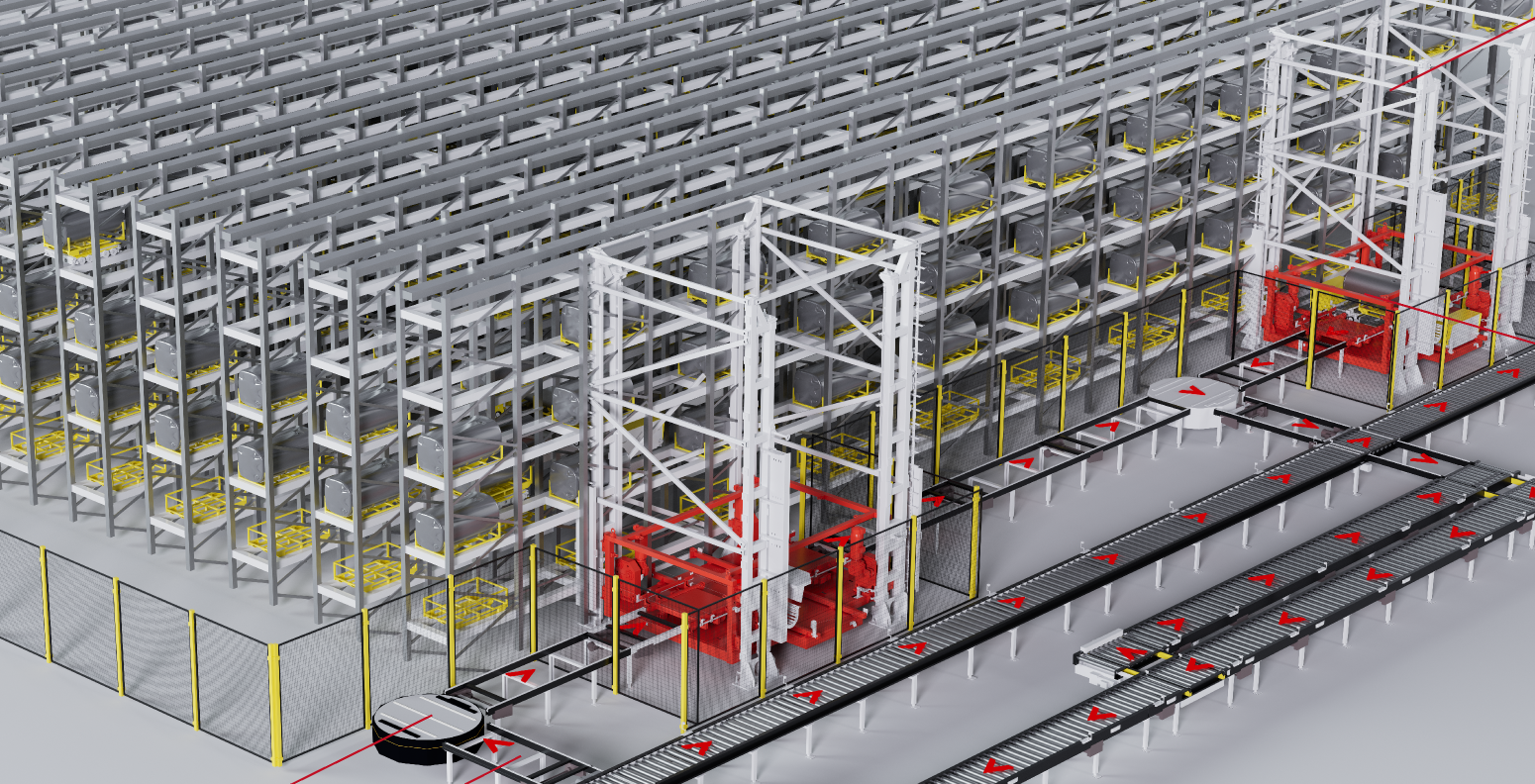 Autostore en shuttlesysteem