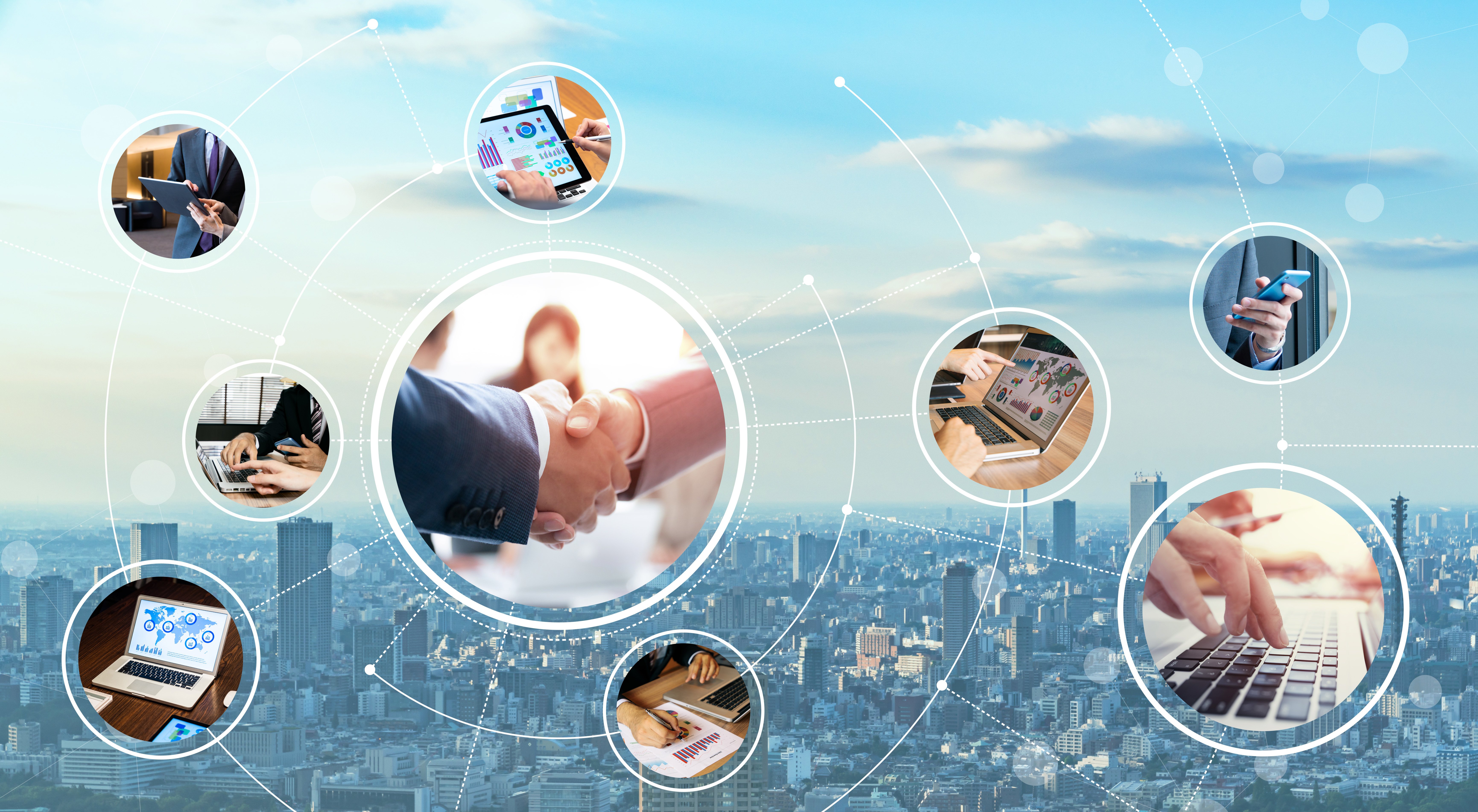 Matrix van samenwerking in een organisatie